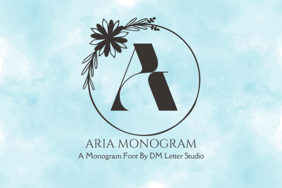 Aria Monogram: The Exquisite Font for Editorial Design
