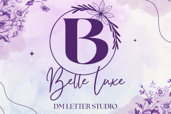 Belle Luxe Monogram: A Font for Sophisticated Publishing