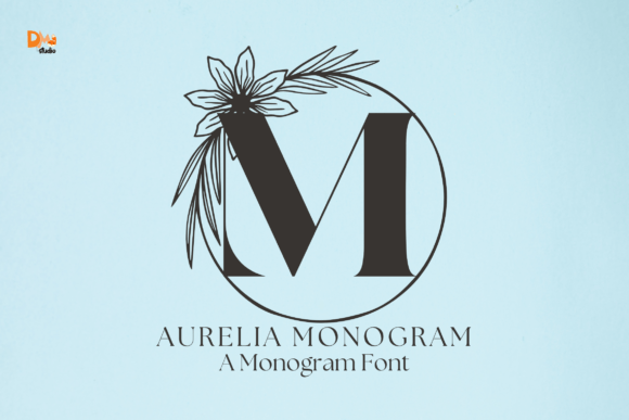 Elevate Your Brand with Aurelia Monogram Font