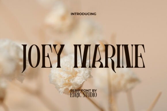 Elevate Your Editorial Design with Joeymarine Font