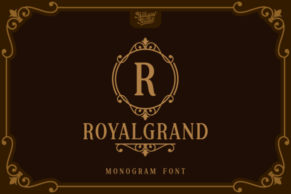 Enhance Your Brand with Royal Grand Monogram Font