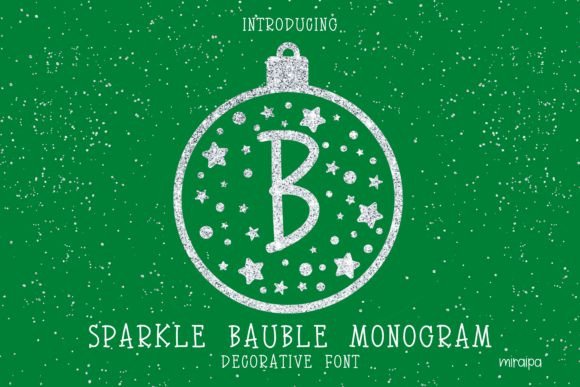 Enhance Your Brand with Sparkle Bauble Font