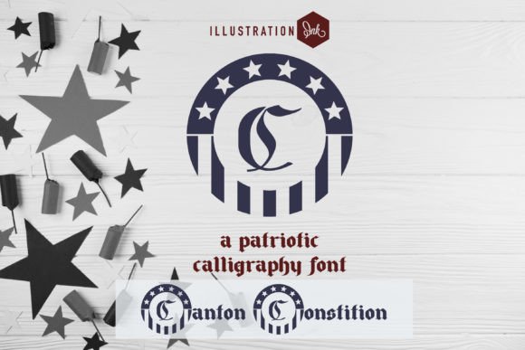 Exploring Canton Constitution: A Unique Decorative Font