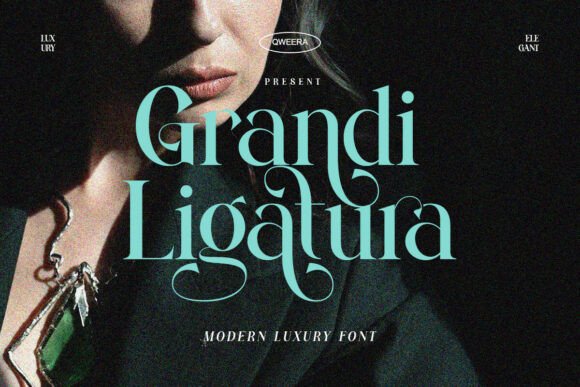 Grandi Ligatura: A Stylish Serif for Editorial Elegance