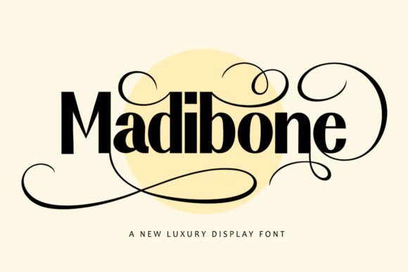 Madibone: The Elegant Serif Font for Modern Marketers