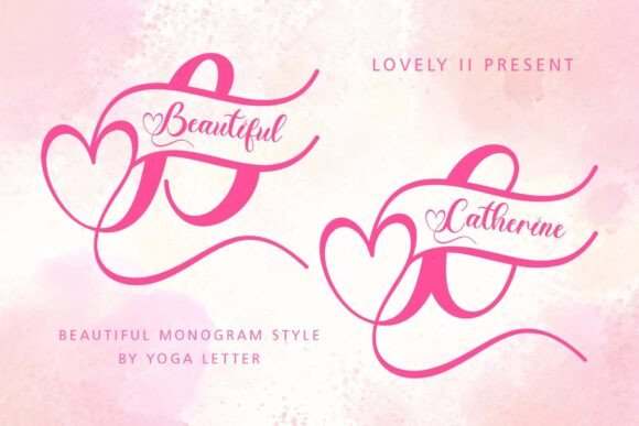 Transform Your Brand with Beautiful Catherine Monogram Font