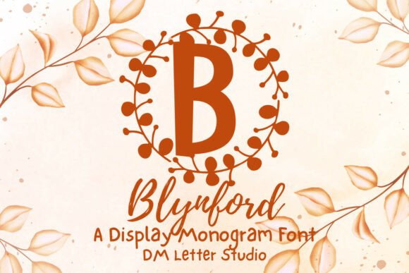Transform Your Craft with Blynford Monogram Font