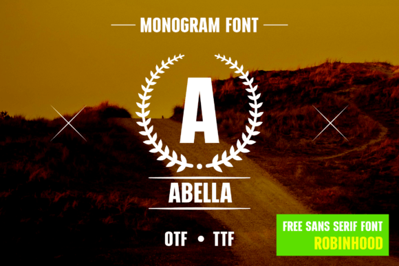 Wreath Letter Monogram: A Graceful Typeface for Digital Design